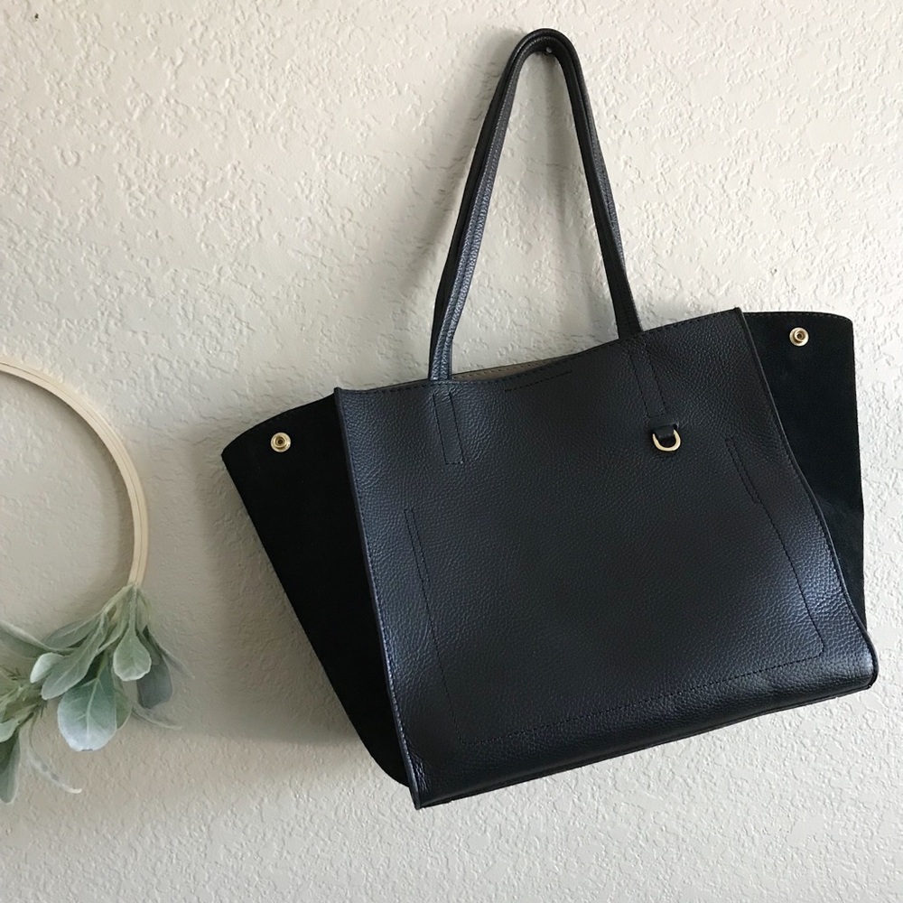 BR Pebbled Italian Leather Tote